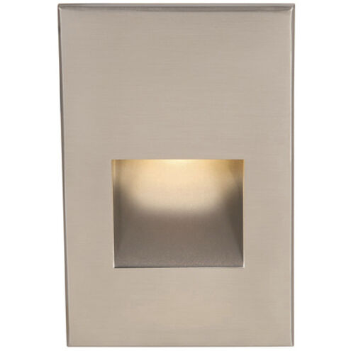 LEDme Step and Wall Lights 277 3.9 watt Brushed Nickel Step Light in Blue, LED, 46.62 inch