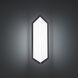 Corte LED 15.38 inch Black Outdoor Wall Light in 4000K, dweLED