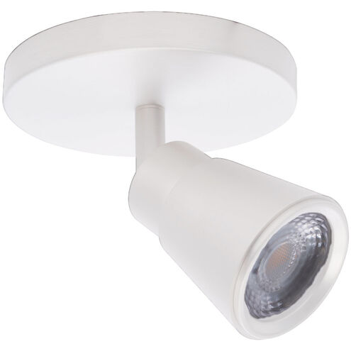 Solo White 8 watt LED Spot Light