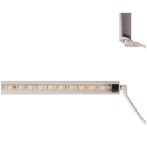 Straight Edge 24 LED 31 inch White Undercabinet Strip Light in 2700K 