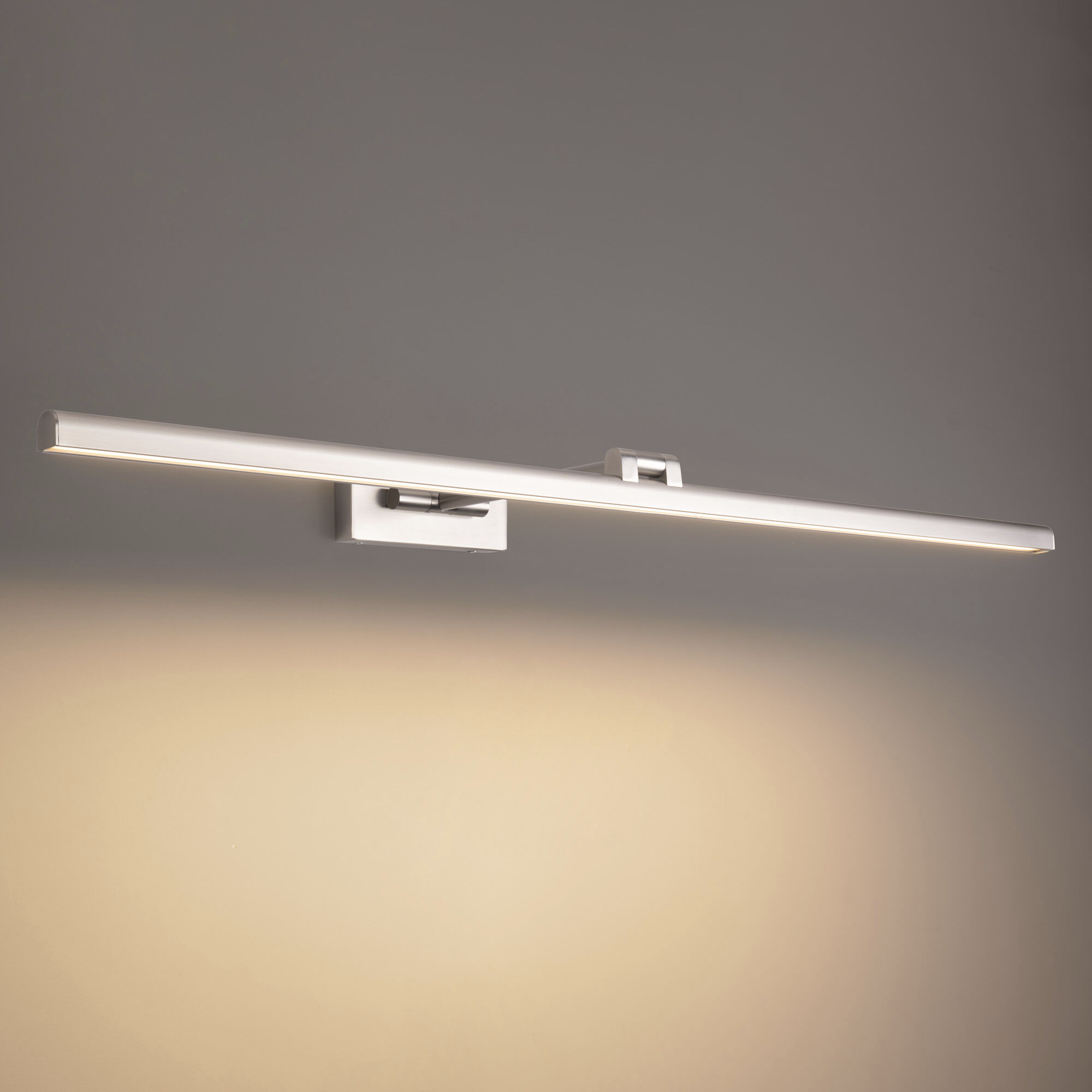 Reed LED Picture Light in Brushed Nickel Reed LED Picture Light in Brushed Nickel