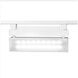Wall Wash 1 Light 120 White Track Head Ceiling Light in 2700K, L Track