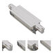 Recessed I Connecter 120 White Track Accessory Ceiling Light