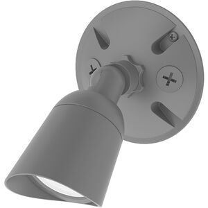 Endurance LED 6 inch Architectural Graphite Outdoor Wall Light in 3000K