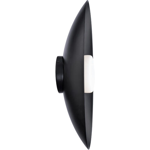 Glamour Wall Sconce Wall Light in 3500K, Black, dweLED