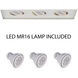 WAC LED White Recessed Lights