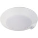 Disc LED 7.4 inch White Flush Mount Ceiling Light in 3000K, WAC Limited