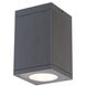 Cube Arch LED 4.5 inch Graphite Flush Ceiling Light in Narrow, 85, 3000K