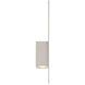 Icon LED 20 inch Brushed Aluminum Outdoor Wall Light, dweLED