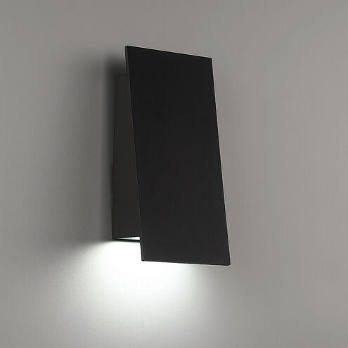 Slant LED 11 inch Black Outdoor Wall Light, dweLED