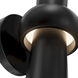 Fido LED 24 inch Black Outdoor Wall Light, dweLED