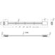 WAC 12VDC Snap-On Strip Light 12 LED 12 inch White Outdoor LED Snap-On 12V Strip Light in 3000K Warm White LED, WAC Landscape