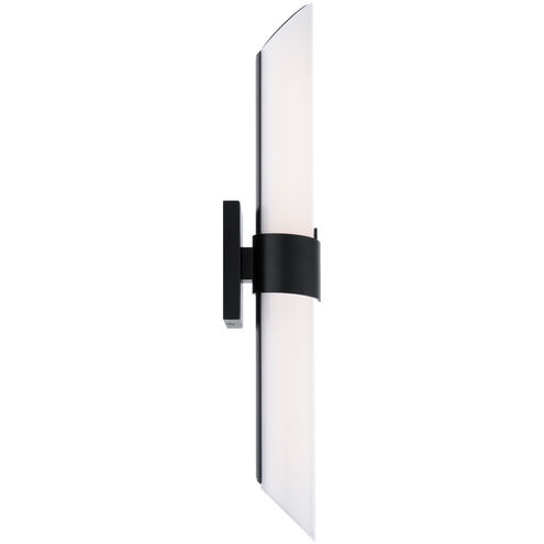 Fallon 2 Light 22.5 inch Black Bath Vanity & Wall Light, dweLED
