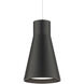 Twist-N-Lite LED 5 inch Black Mini-Pendant Ceiling Light, WAC Limited