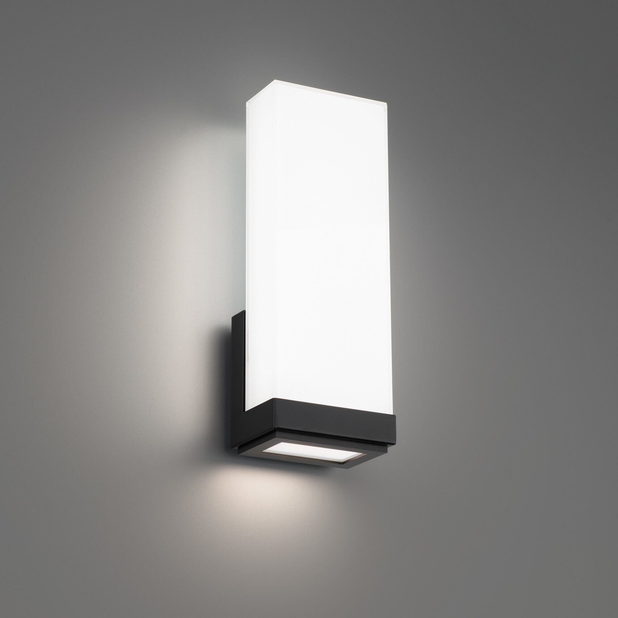 Coltrane Wall Sconce Wall Light in 2700K, Black, dweLED