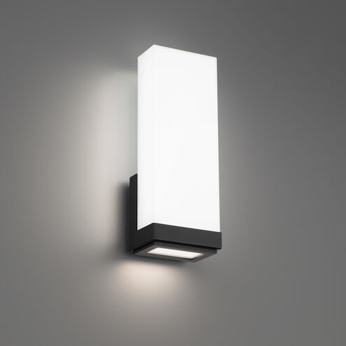 Coltrane Wall Sconce Wall Light in 2700K, Black, dweLED