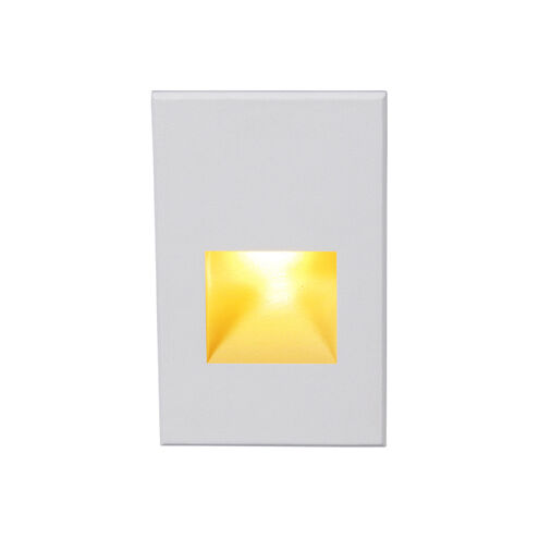 Tyler 120 3.8 watt White Step and Wall Lighting in Amber, WAC Lighting