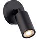 Cylinder LED 5.06 inch Black Outdoor Wall Light