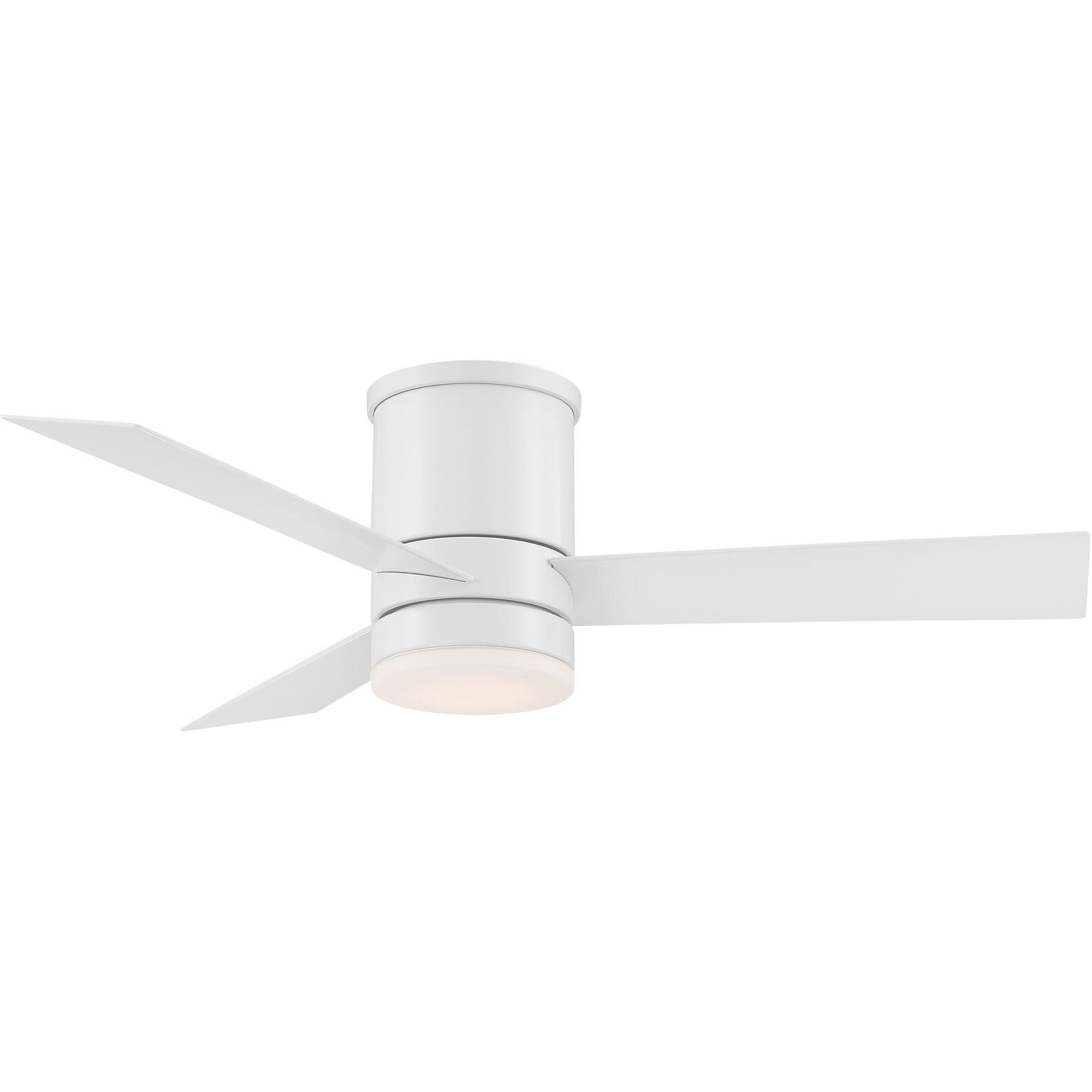 San Francisco 44 inch Matte White Ceiling Fan, Smart Fan