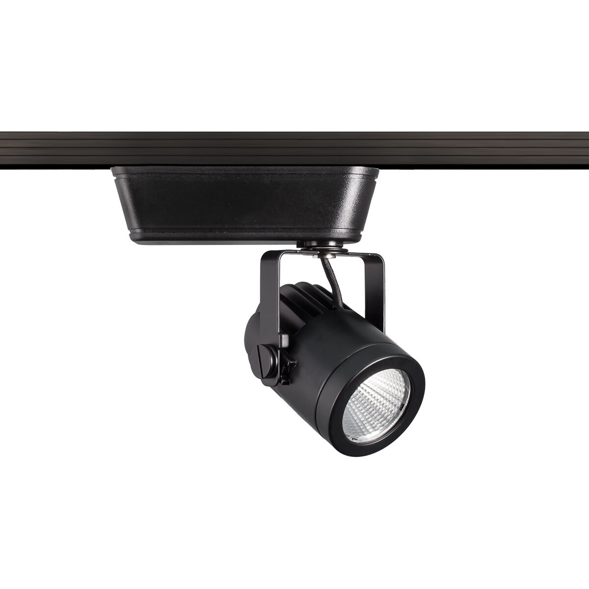 Precision 1 Light 120 Black L Track Fixture Ceiling Light in 2700K