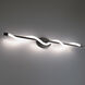 Jasmine LED 37 inch Black Bath Vanity & Wall Light, dweLED 