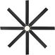 Mocha XL 66 inch Matte Black Downrod Ceiling Fan, Smart Fan 