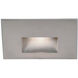 Tyler 120 3.8 watt Stainless Steel Step and Wall Lighting in White, WAC Lighting