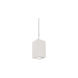 Cube Arch LED 5 inch White Outdoor Pendant in Spot, 85, 3000K