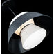 Rockabilly LED 26 inch Black Pendant Ceiling Light, dweLED