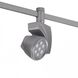 Flexrail1 1 Light Platinum LEDme Directional Ceiling Light in 3500K, 20 Degrees