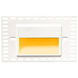WAC 120V Invisible Trim Step Light LED 1.75 inch White ADA Step and Wall Light in Amber, WAC Lighting