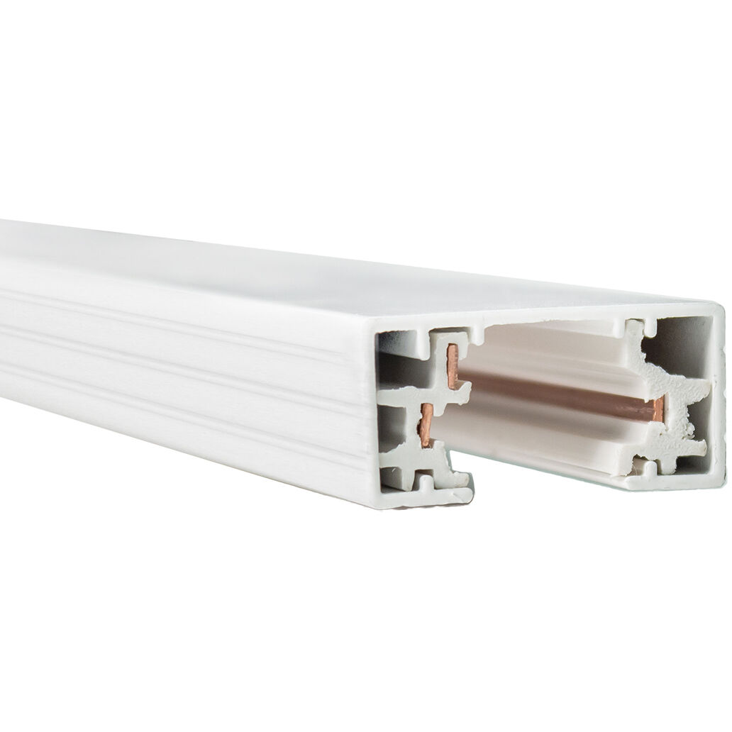 H Track 1 Light 120 White Track Component Ceiling Light, WAC Limited