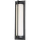 Oberon LED 20 inch Black Outdoor Wall Light, dweLED