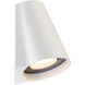 Mod LED 14 inch White Outdoor Wall Light, dweLED