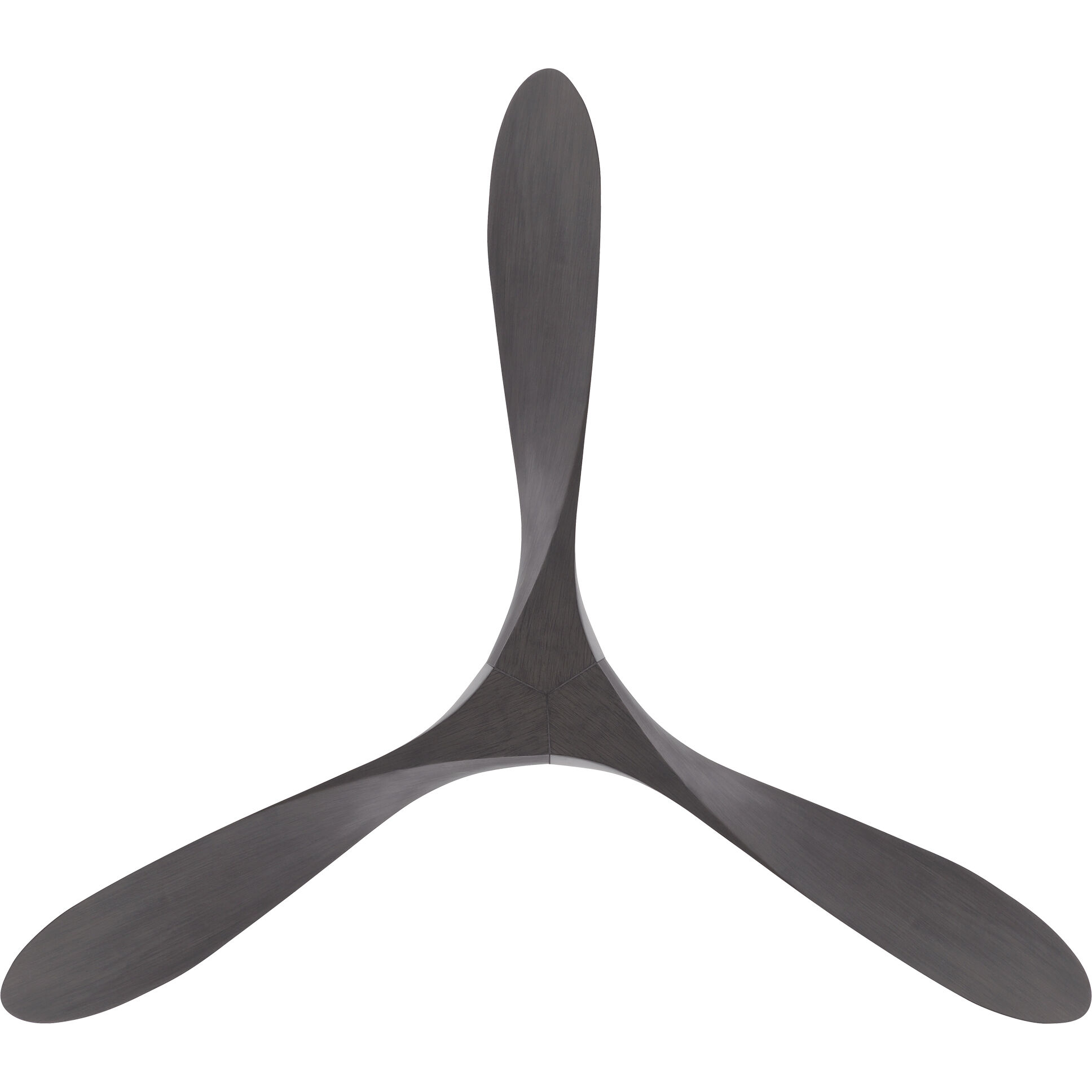 Malibu 70 inch Brushed Nickel Ebony with Ebony Blades Downrod Ceiling Fans in Brushed Nickel/Ebony, Smart Fan