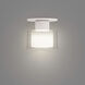 Twist-N-Lite LED 5 inch White Semi-Flush Mount Ceiling Light, WAC Limited