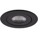 Lotos LED Black Complete Kit Recessed Lighting