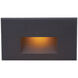 WAC 12V Step Light LED 1.5 inch Black ADA Step and Wall Light in Amber, WAC Landscape