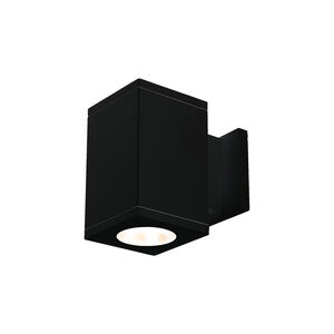 Cube Arch LED 5.5 inch Black Sconce Wall Light in Spot, 85, 4000K, Straight Up/Down