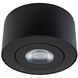 Peek 1 Light 4.88 inch Black Flush Mount Ceiling Light in 3500K, dweLED