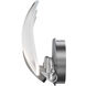 Tressa LED 26.88 inch Brushed Nickel Bath Vanity & Wall Light, dweLED