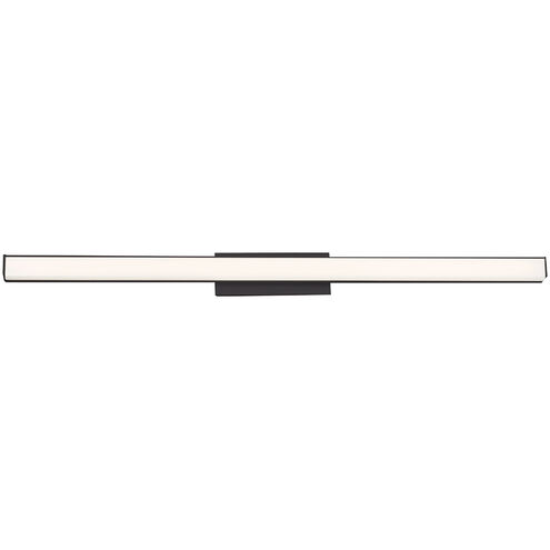 Brink LED 36 inch Black Bath Vanity & Wall Light in 3500K, dweLED