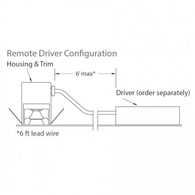 LEDme LED White Recessed Lighting in 3000K