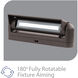 Linear 12 6 watt Bronze Path and Area Light in 3000K Warm White LED, WAC Landscape