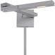 Flip Reading Light Wall Light in Titanium, dweLED