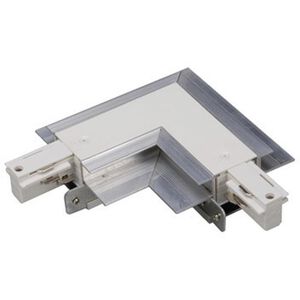 Recessed L Connecter 277 White Track Accessory Ceiling Light
