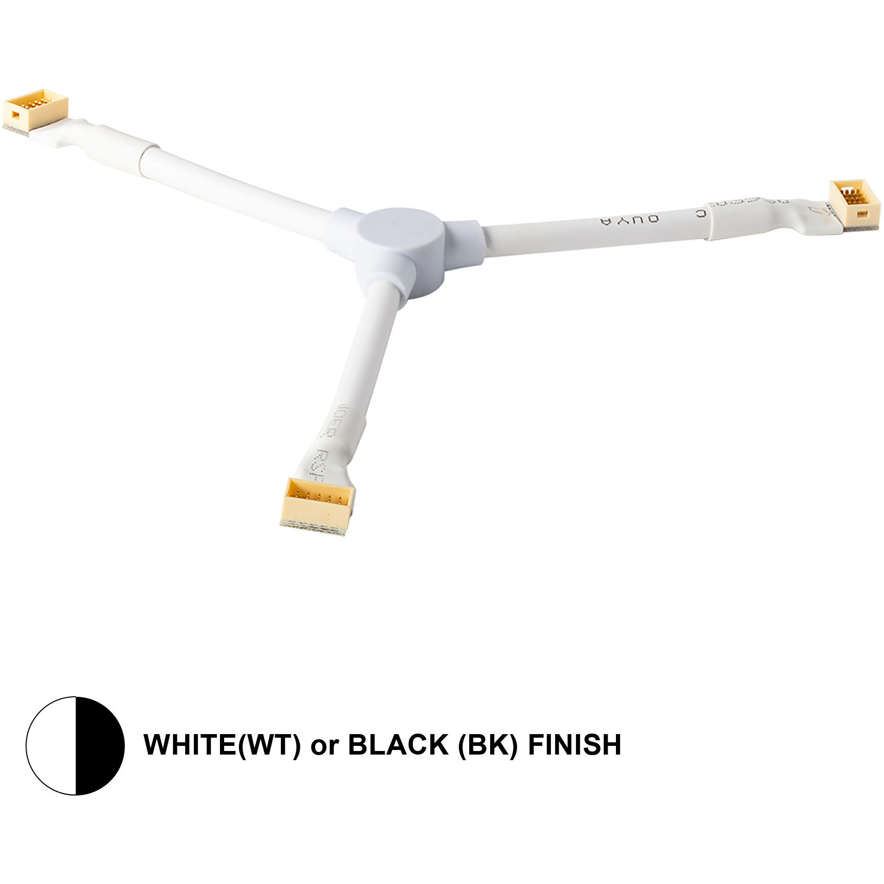 InvisiLED CCT White Connector and Cable