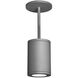 Tube Arch LED 5 inch Graphite Outdoor Pendant in Flood, 85, 3000K