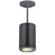 Tube Arch LED 4.88 inch Black Mini Pendant Ceiling Light in Spot, 90, Color Changing