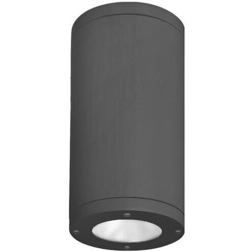 Tube Arch LED 6.38 inch Black Outdoor Flush in Narrow, 90, 3000K